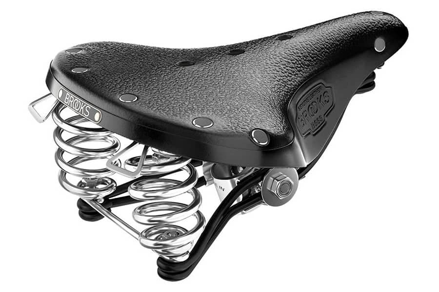 Brooks B66 Short Zadel - Zwart