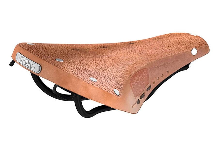 Brooks B17 Softened Short Zadel - Bronzen